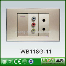 Multifunction Wall Socket with Switch
