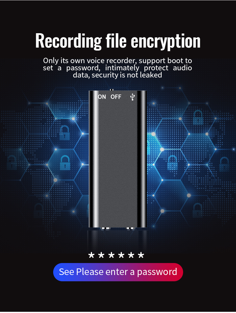 High Quality Q2 Portable And Durable recorder Dictaphone Digital Recorder Small Voice Recorder magndigital voice recording key