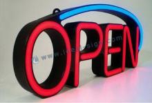 Indoor Led Open Neon Sign / Vacuum Formed Light Box / Neon