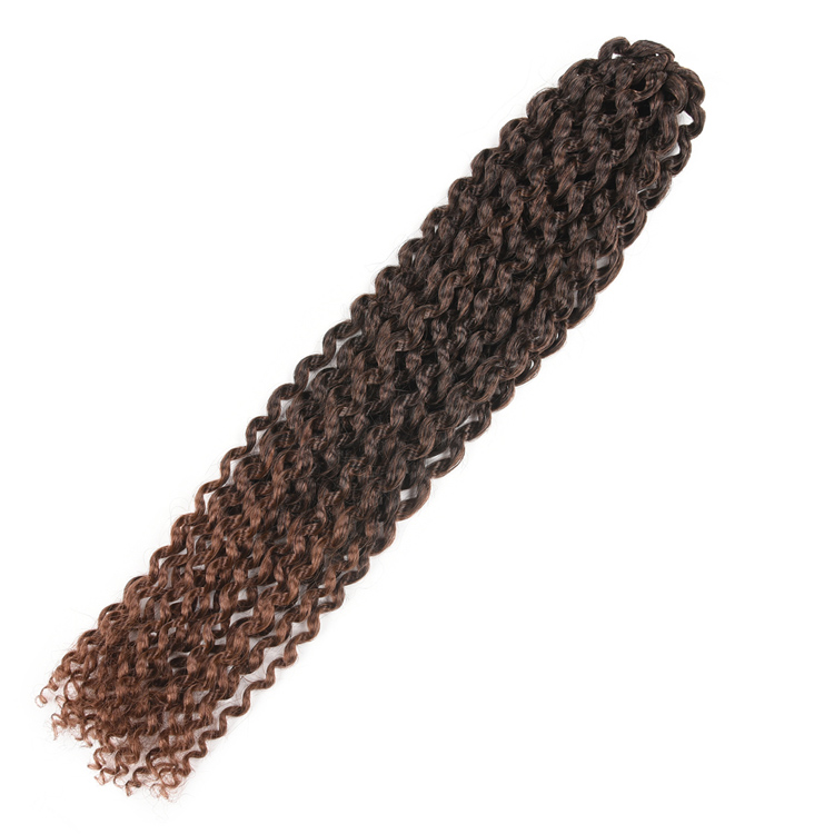 Crochet Water Wave Ombre Braiding Hair For Passionate Twist Synthetic Braid Hair