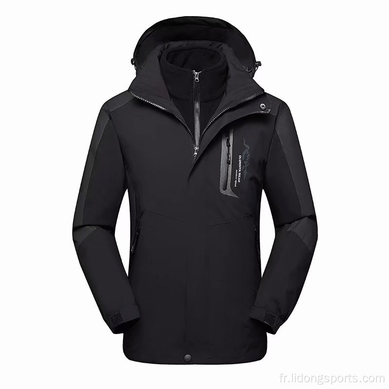 Wholesale personnalisée imperméable étanche à l&#39;eau étanche 2022 hiver manteau manteau de mode homme pour homme