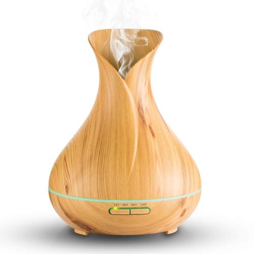 400ml wood grain aroma diffuser