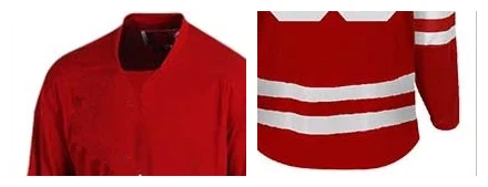 Custom Cheap Team Set Sublimated Custom Made Red Ice Hockey Jerseys