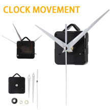 Mayitr Quartz Clock Movement Mechanism Repair Parts DIY Tool Kit + White Hands For Clock Accessories