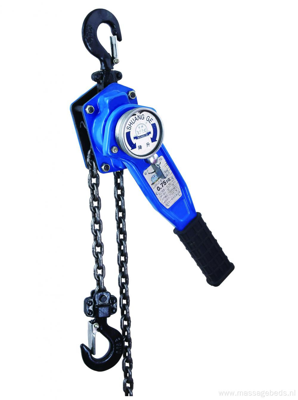 HSHD LEVER HOIST WITH G80 CHAIN BLOCK AND G80 LINK CHAIN