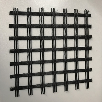 Géogrille uniaxiale en polyester pour mur de soutènement