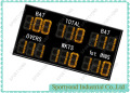 Sport LED Ηλεκτρονικός πίνακας αποτελεσμάτων κρίκετ με ασύρματο χειριστήριο