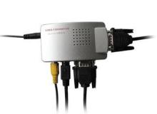 ZOOM VGA TO AV video converter / convertor box PC TO TV 102