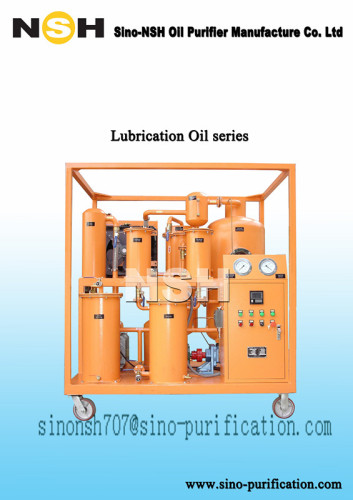 LV - Lubrication Oil Purifier oil recycling machine