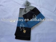 Knitted Scarf & Hat Sets