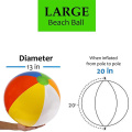 OEM Rainbow Beach Balls φουσκωτή μπάλα παραλίας ουράνιου τόξου