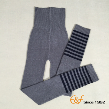 Strip Winter Boy Knitted Haramaki Long Pants