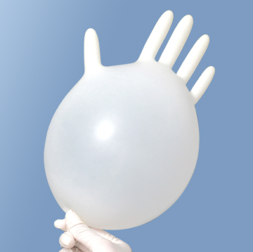 Disposable Natural Rubber Breathable Latex Glove