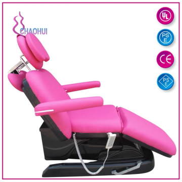 Chaise de massage électrique en cuir professionnel