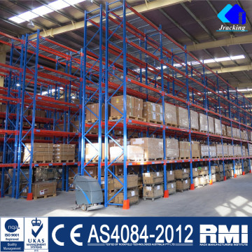 Jracking Type Teardrop Pallet Rack According to RMI