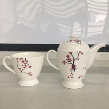 Ceramic Bone Porcelain One Pot One Cup Set