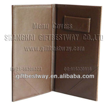 leather bill folder for restaurant, Bill folder,check book holder