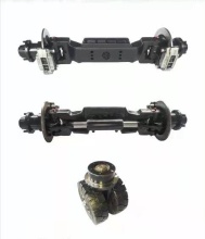 Tractor steering axle