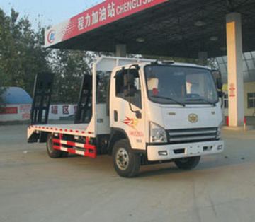 Jiefang 5m Flatbed Trailer Truck For Sale