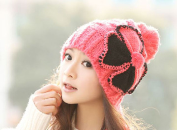 handmade knitting beanie hats wholesale