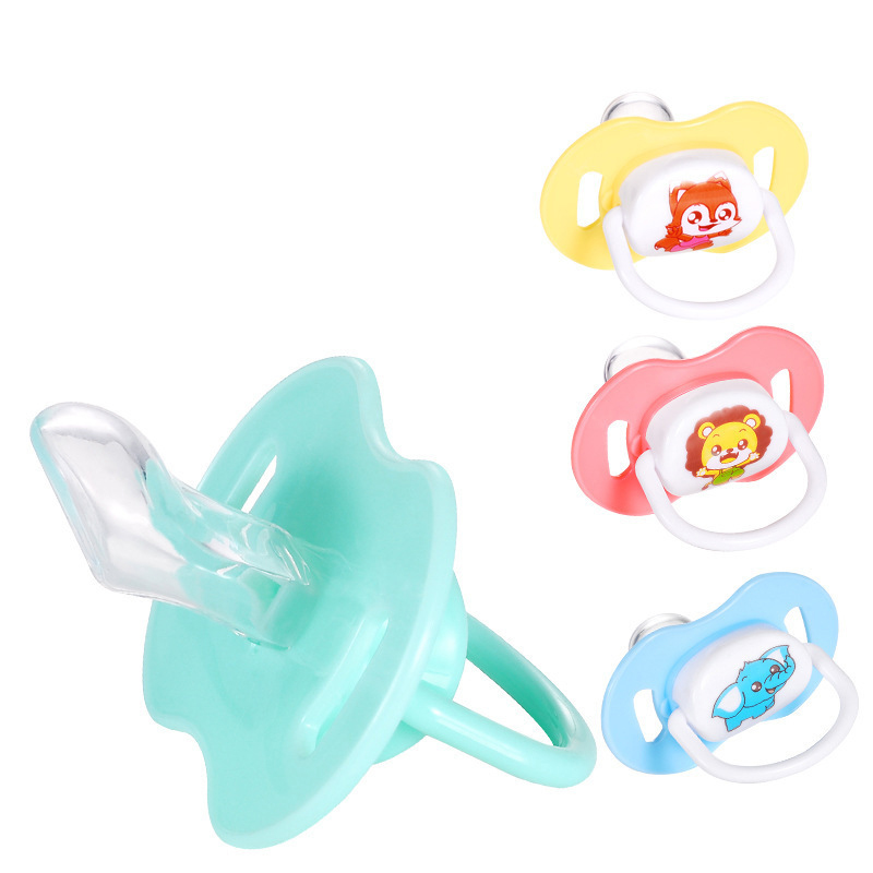 New Arrival And Cute Shape Baby Pacifier With Liquid Silicone Nipple