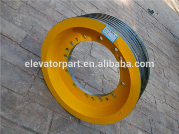 Elevator pulley sheave for Thyssen, traction sheave 405*5/6/7*10