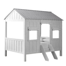High Quality Solid Wood White Children's Beds for Contemporary Bedrooms