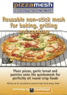 PTFE Fiberglass Round Pizza Baking Mesh