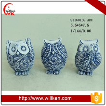 Factory price resin owl figurines souvenirs home decoration