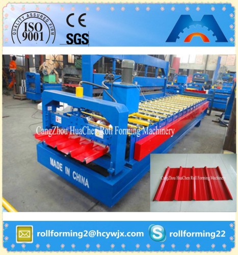 HC37 Automatic Color Steel Trapezoidal Iron Roofing Sheet Cold Roll Forming Machine