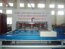 Short cycle laminated board hot press