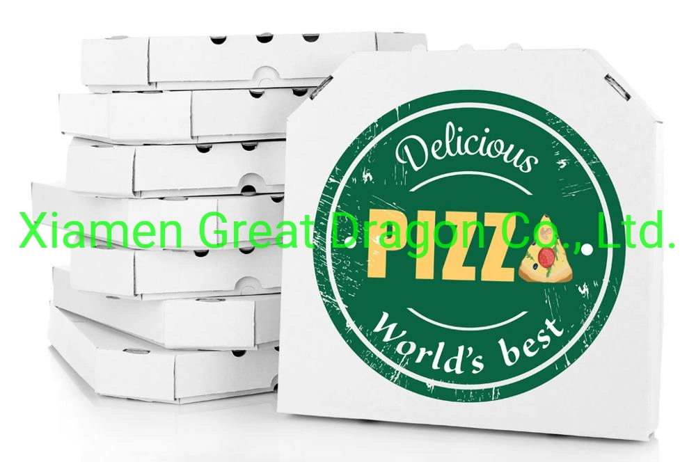 Take out Pizza Delivery Box with Custom Design Hot Sale (PZ2009222005)