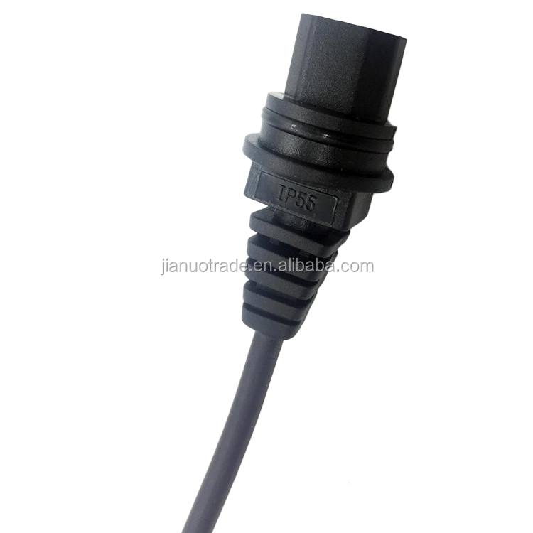 C13 Connector IP55 Waterproof Plug IEC Power Cord