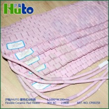 HUTO pipe welding electric flexible ceramic heating pad