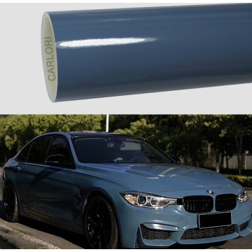 Gloss Dark Blue Car Wrap Vinyl