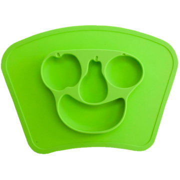 food grade silicone plate placemat for babies