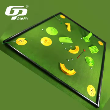 Mini Golf Green Kids Golf Set with Obstacles