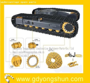 undercarriage spare parts for excavator