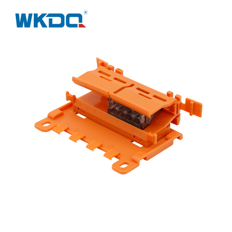 DIN Rail Push in Wire Carrier