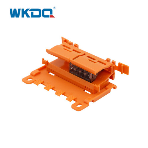 DIN Rail Push In Wire Connector Carrier