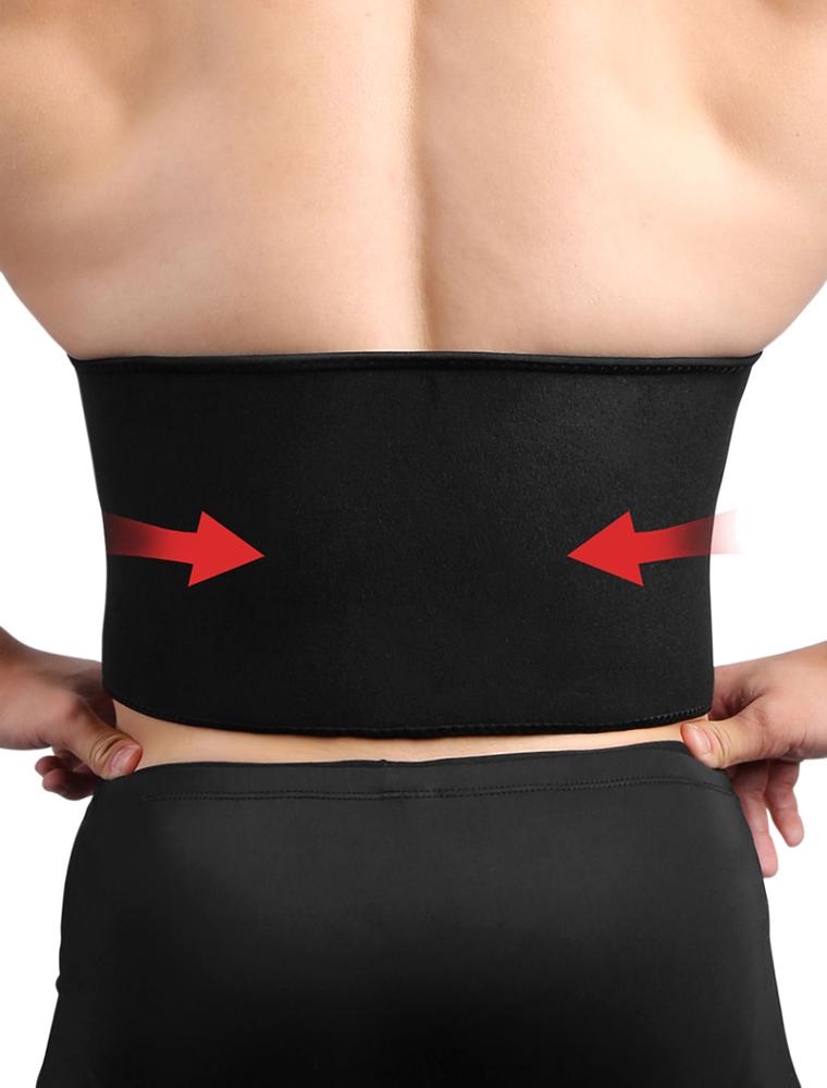 Benotzerdefinéiert Sports Elastesche Waist Trainer Support Trimmer