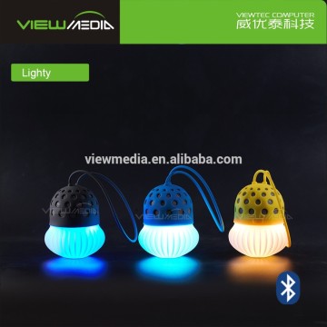 Lighty bluetooth led speaker fashion speaker