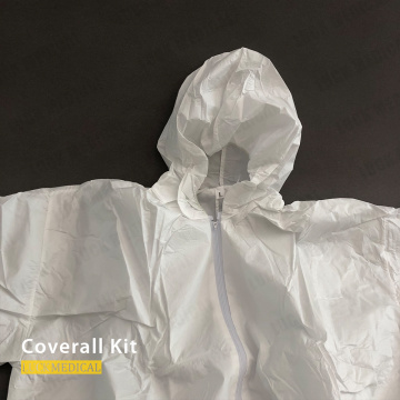 Coverall protector con Hood Antivirus