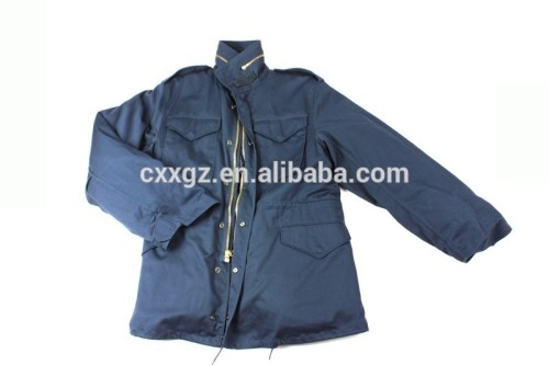 Navy blue M65 jacket, navy winter military uniform