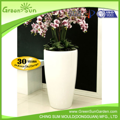 Elegant tall garden flower pots