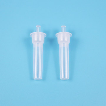 Antigen detection reagent buffer extraction tube