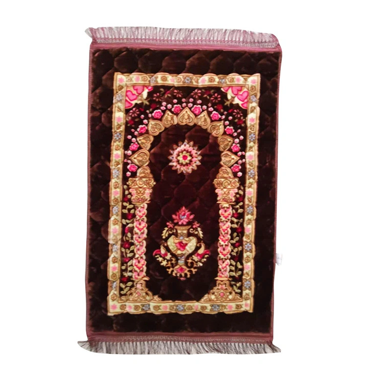 Prayer Carpet for Muslim Pocket Travel Prayer Mats Islamic Prayer Rug Turkish Muslim Carpet Made in Turkey Sajjadah for Praying