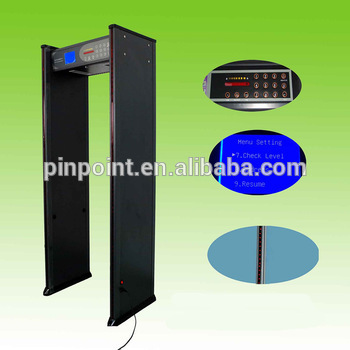 Security Walk Through Metal Detector (18 Zone) LCD Display