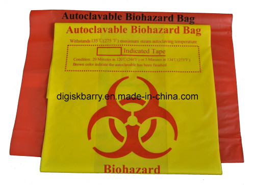 Autoclave Bag for Biohazardous Waste (42LT)