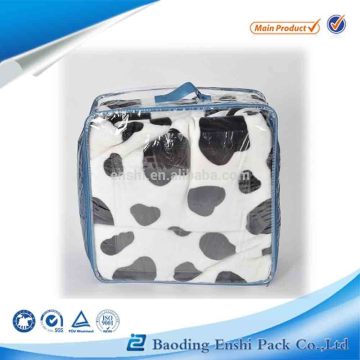 pvc zipper bag for blanket packing